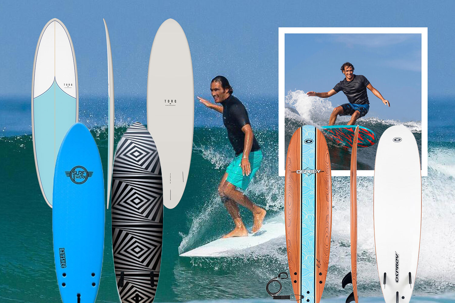 Olaian surfboard store 7ft